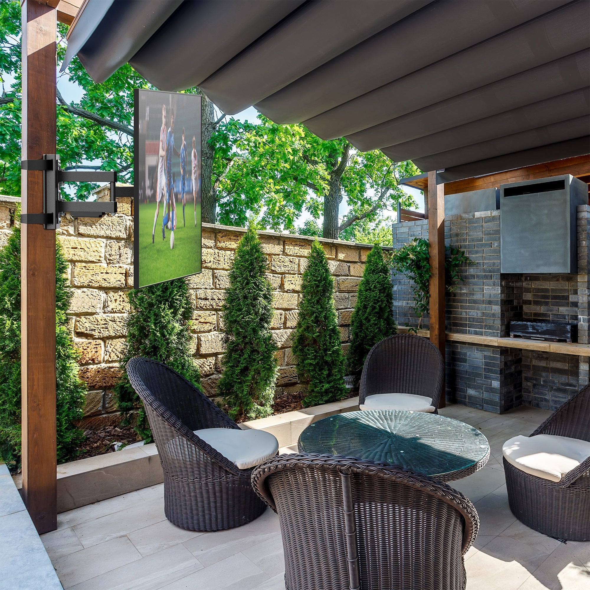 Your TV Outside: The Best VIVO Outdoor TV Mounts for Summer