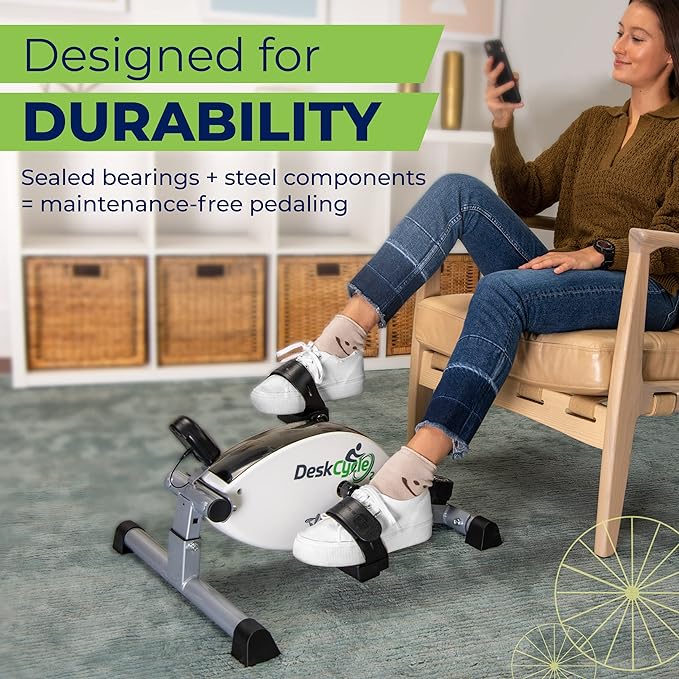 Adjustable Under Desk Bike Pedal Exerciser