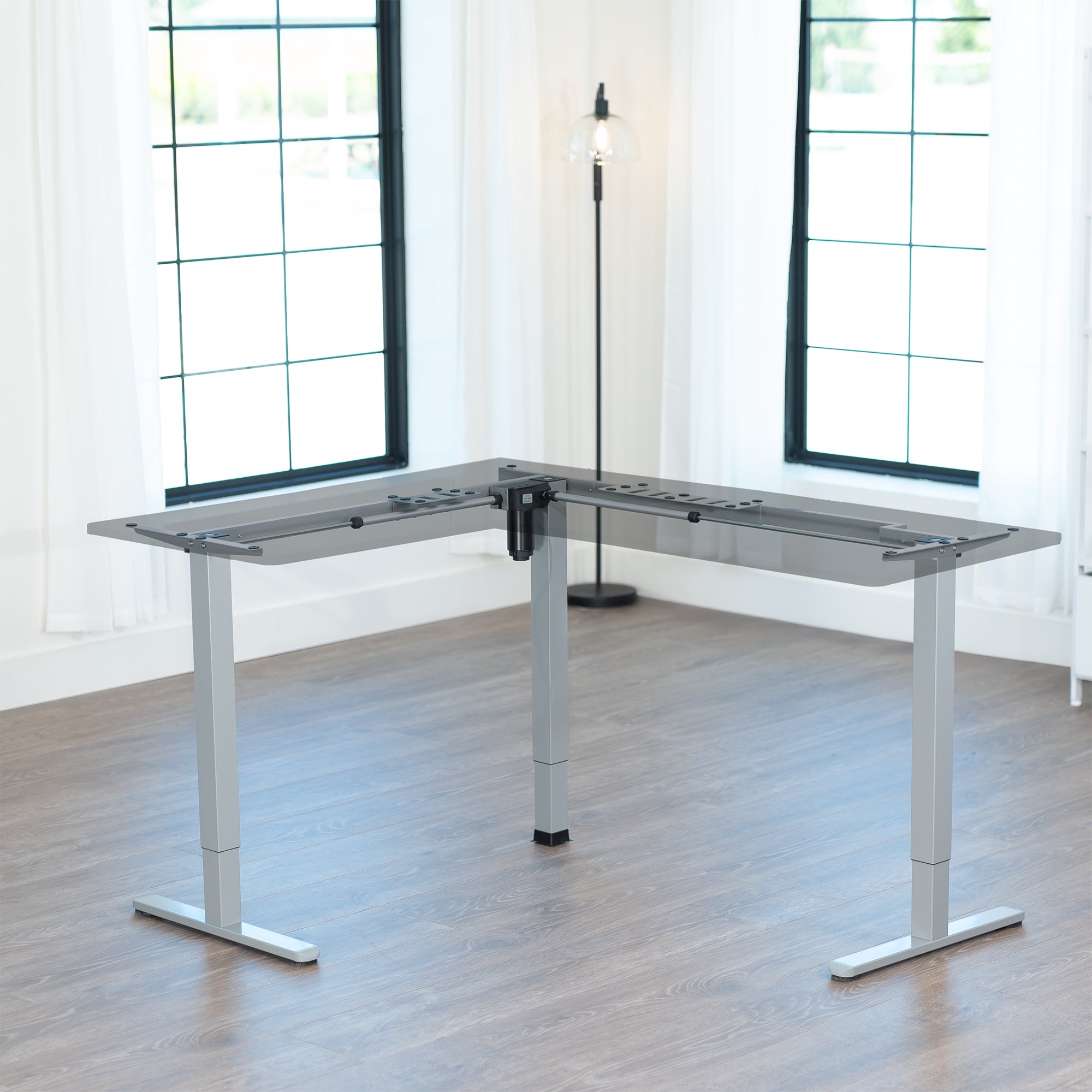 E3 Series - Corner Electric Single Motor Desk Frame