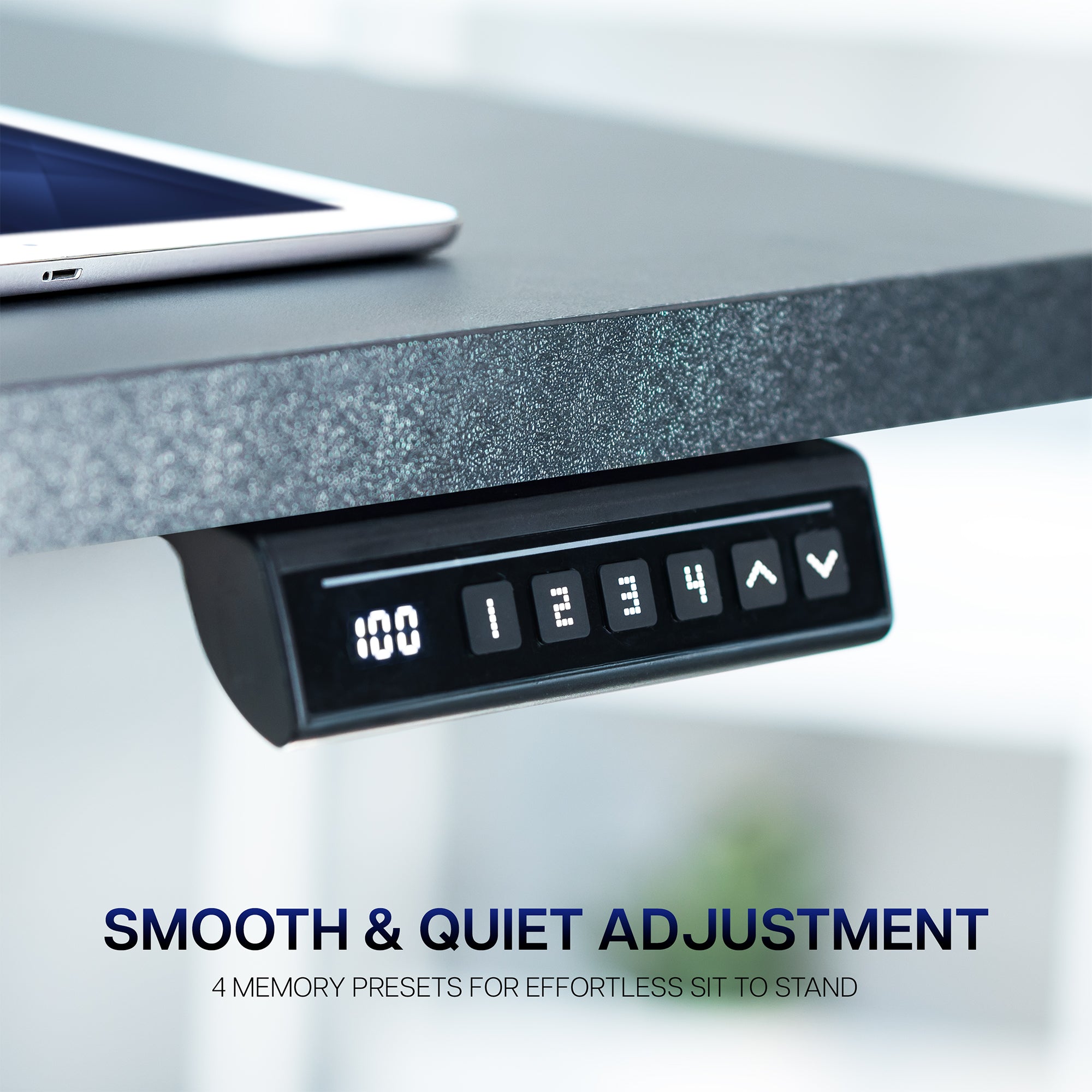 E3 Series - Corner Electric Single Motor Desk Frame