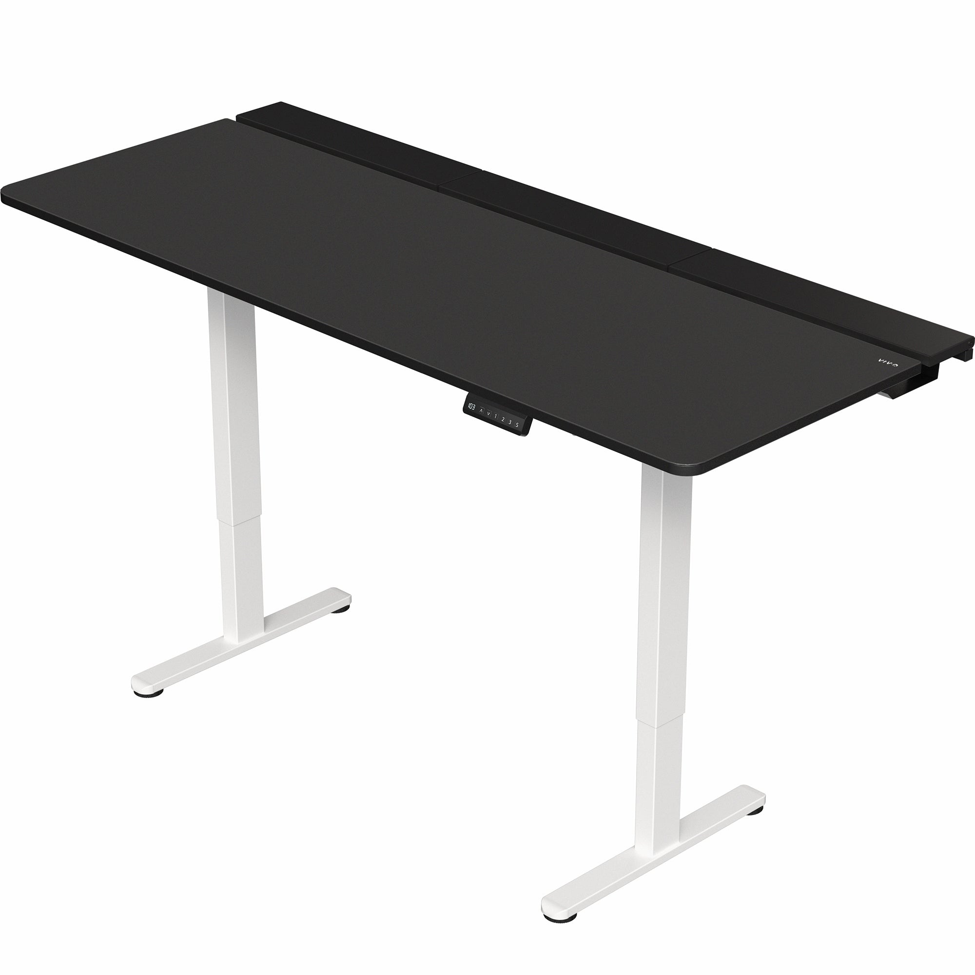 E2B-P3B Series - Dual Motor Electric Desk with Concealed Cable Table Top & Full-Size Pad