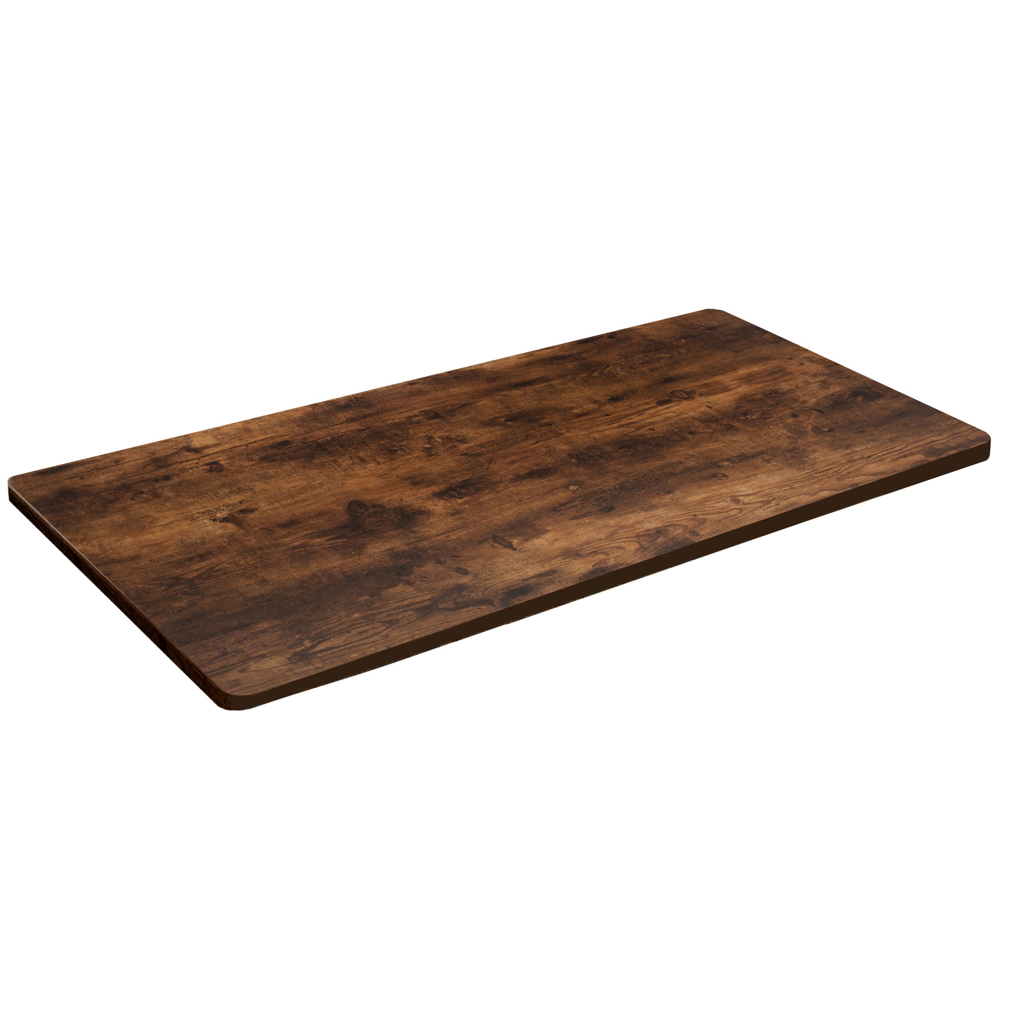 43" Table Desk Top Rustic Vintage Brown