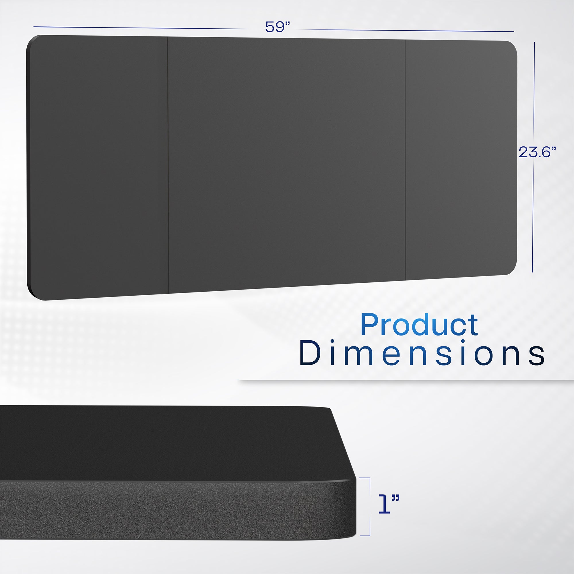 60” x 24” Table Top