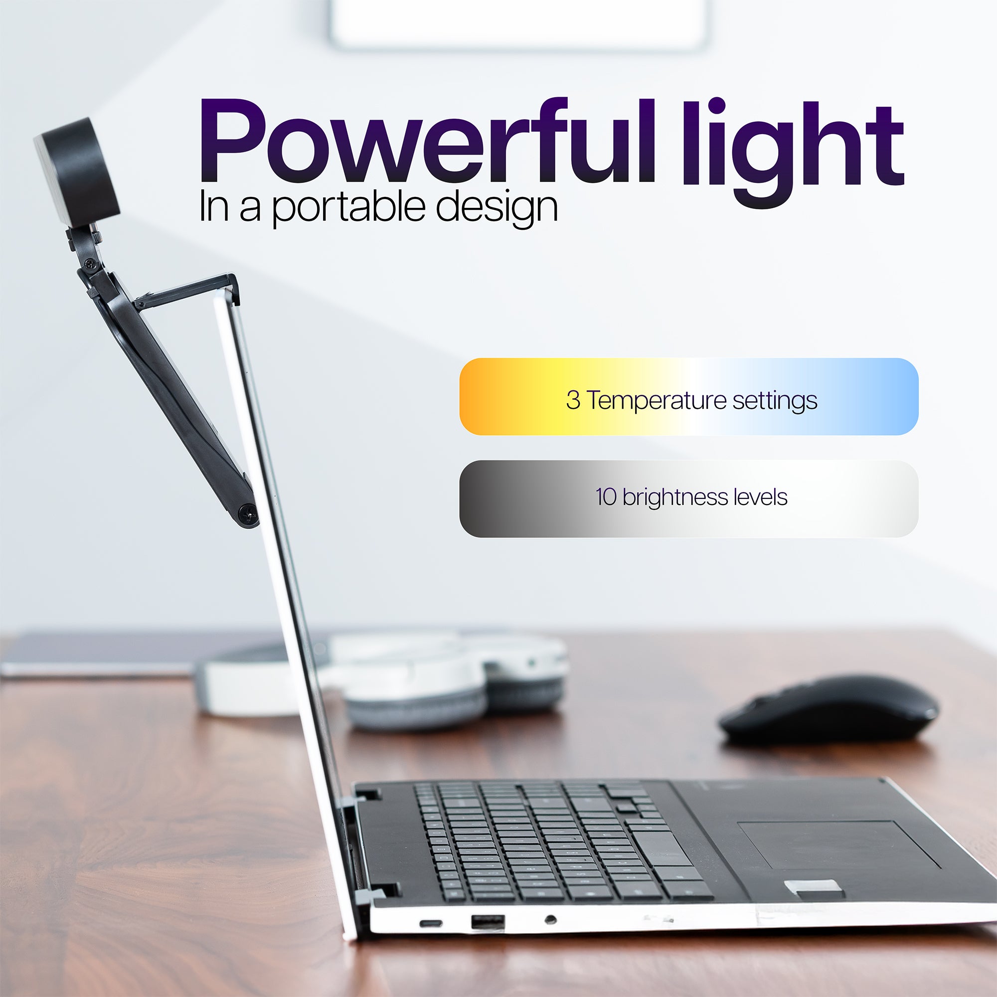 Life Finds by VIVO Webcam Lighting