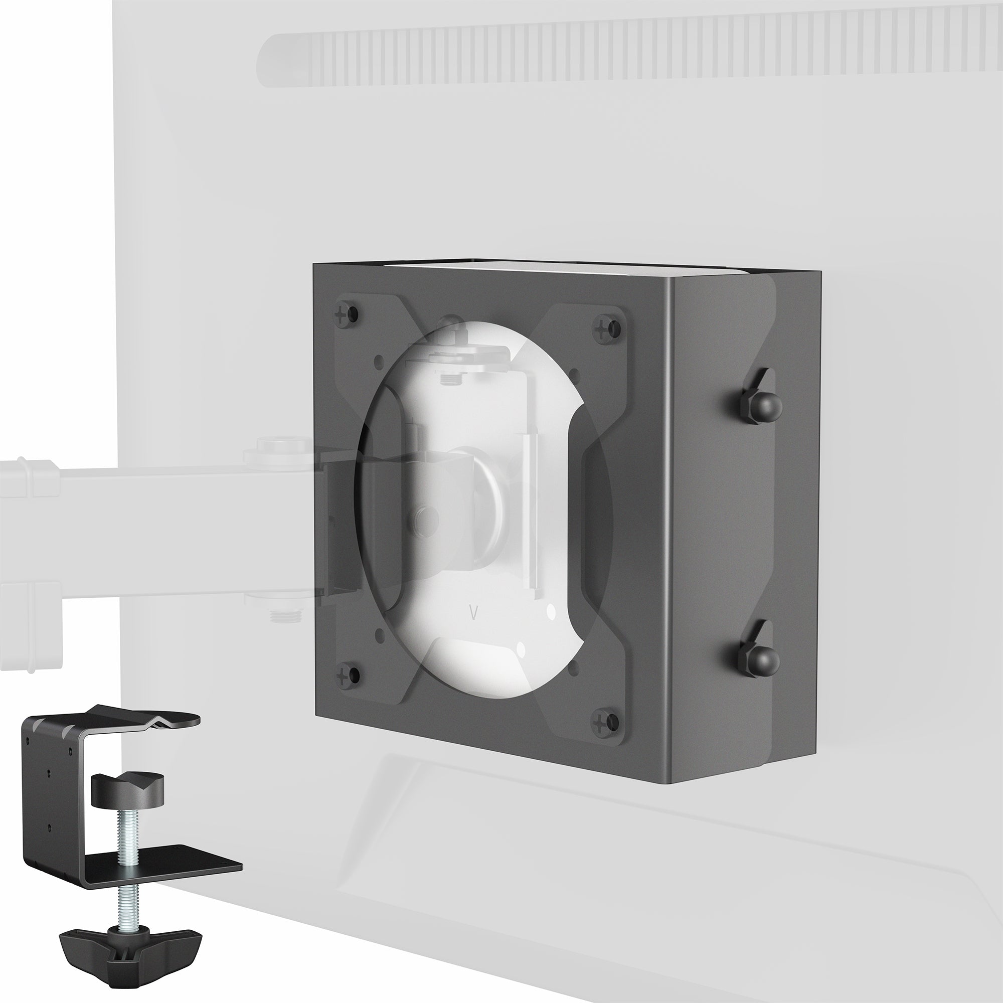 VESA / Clamp / Desk Mount Designed for Mac Mini 2024