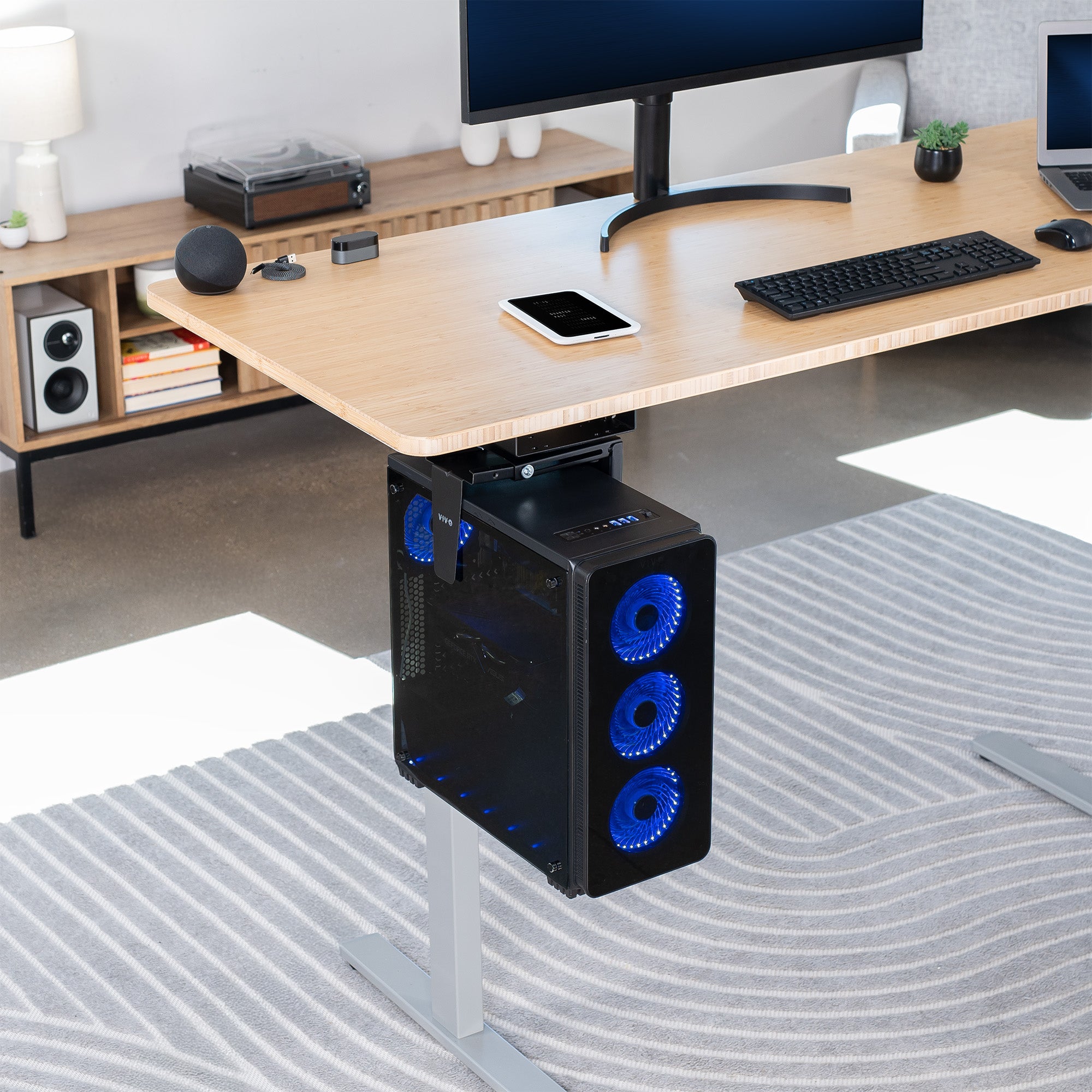 Under Desk Spacer Bracket for VIVO PC Mounts