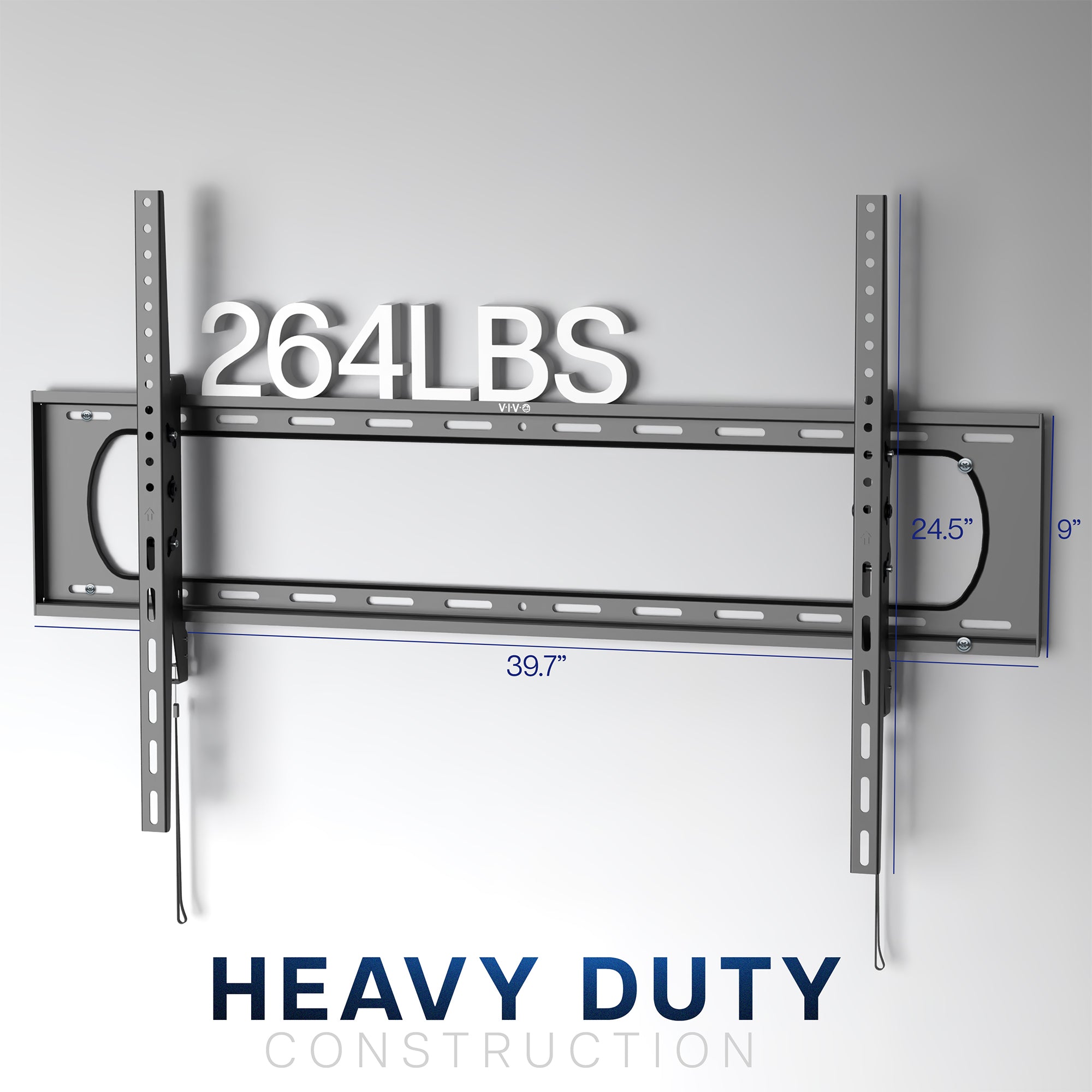 Heavy Duty Tilting Extra Large 60" to 120" TV Wall Mount