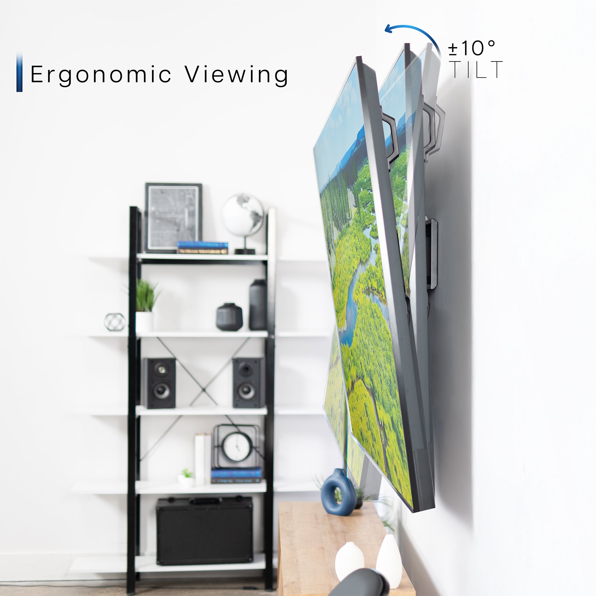 Heavy Duty Tilting Extra Large 60" to 120" TV Wall Mount