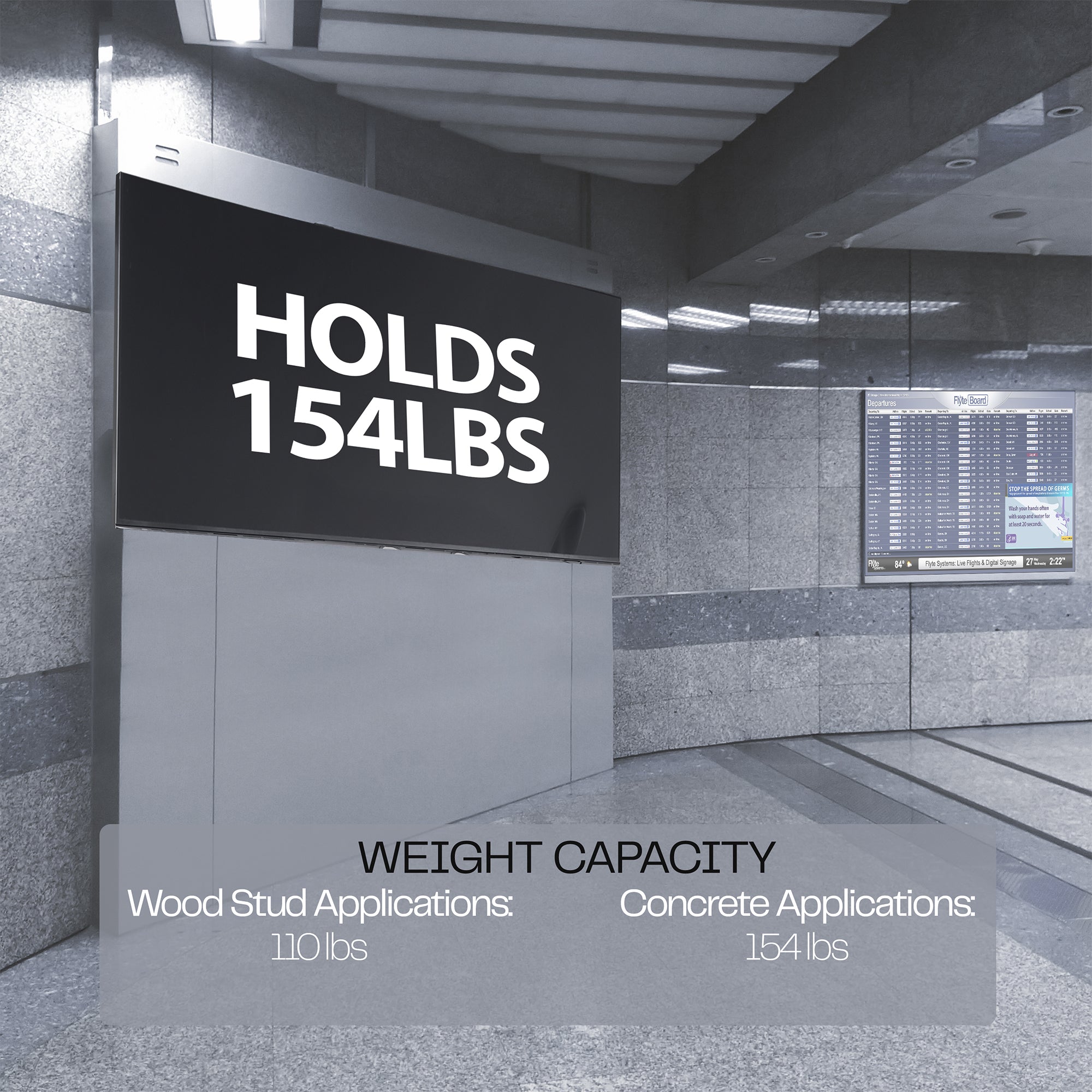 VESA Wall Mount for 37” to 90” TVs