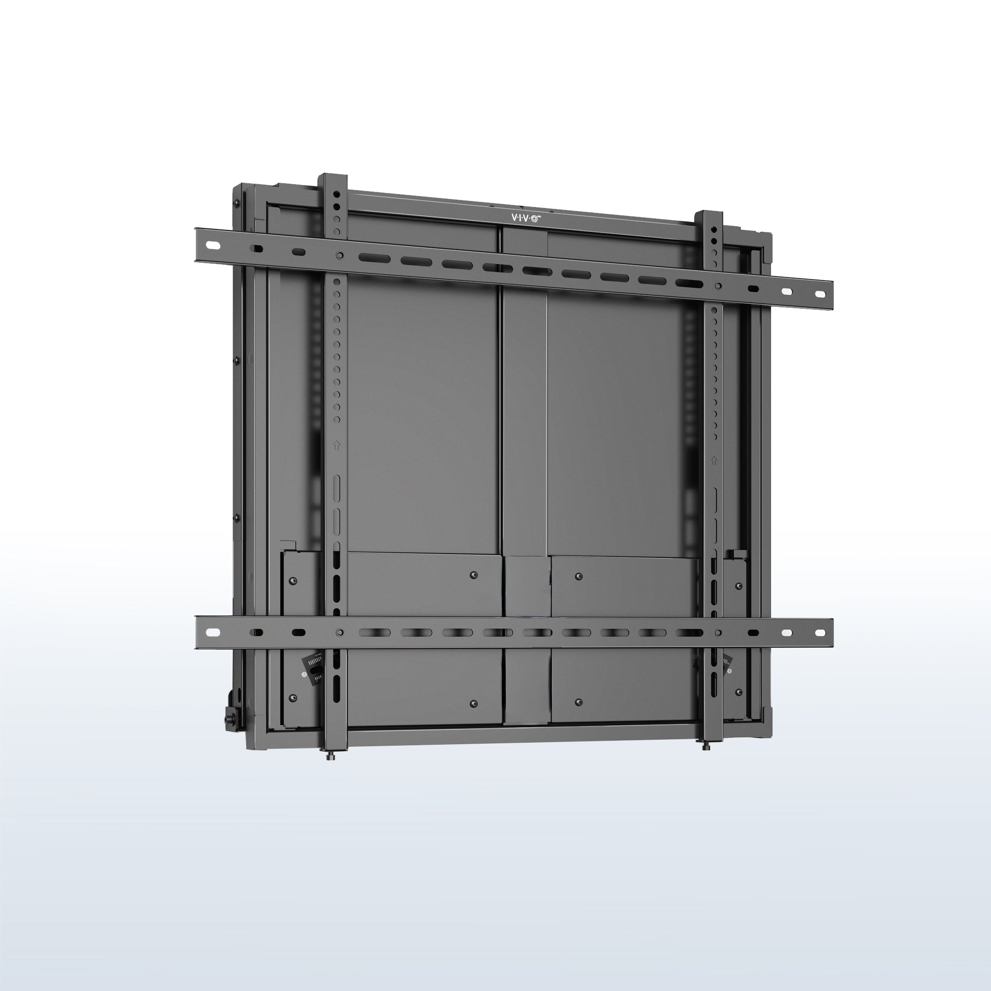 PRO 65”-86” inch Manual Height Adjustable TV and Display Wall Mount