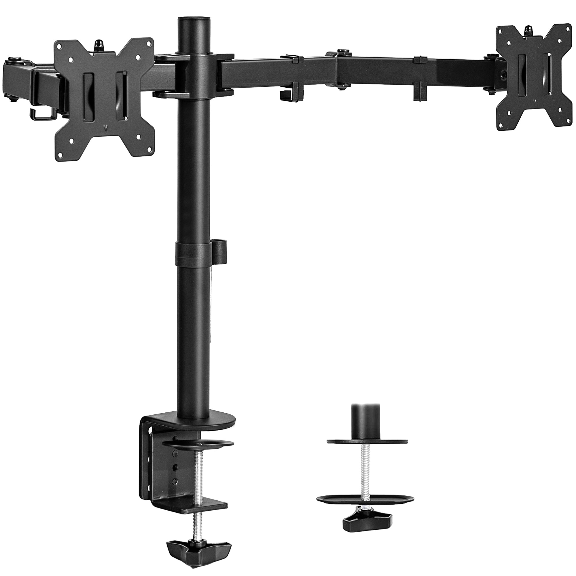 Dual Monitor Desk Mount Adjustable Stand