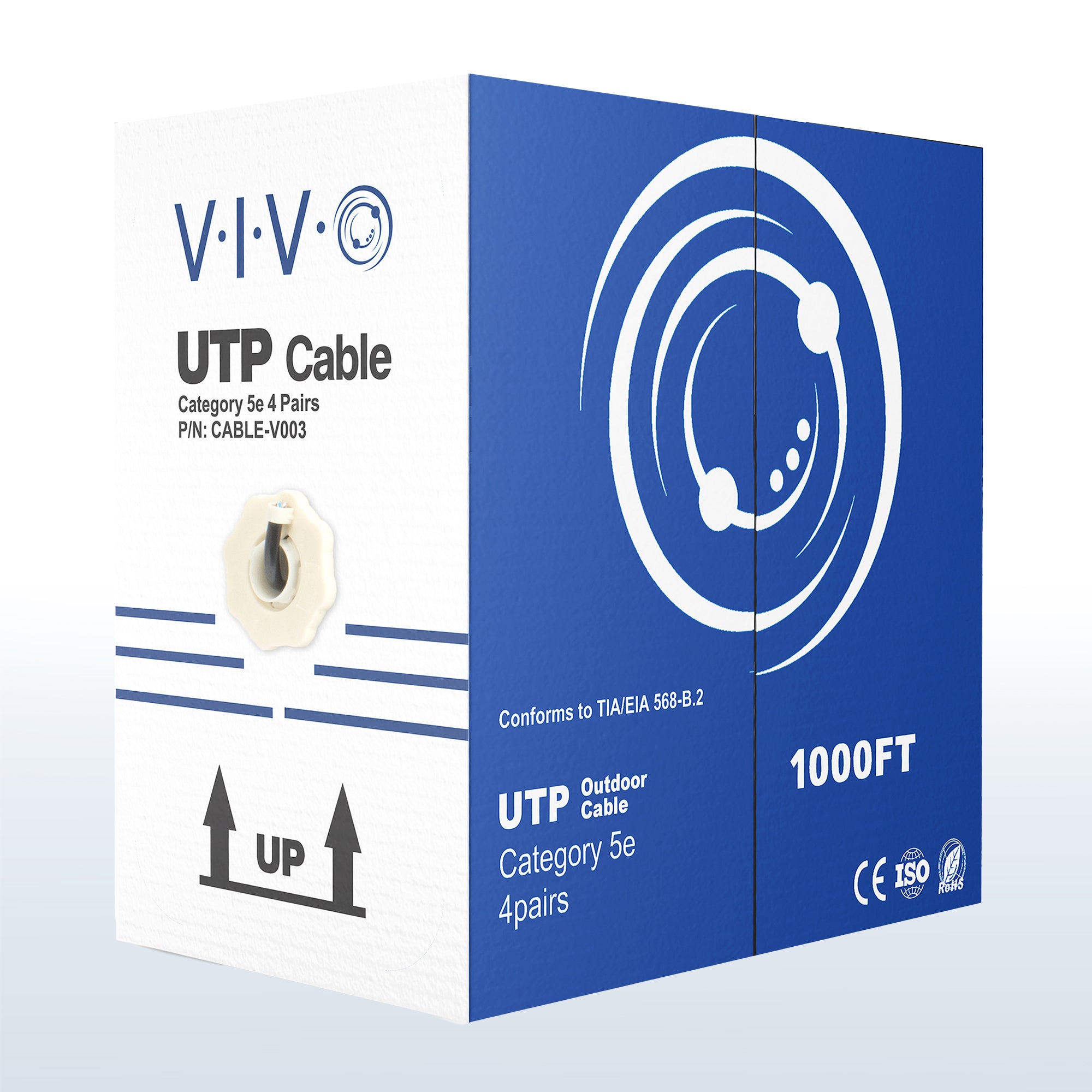 1,000 ft Cat5e Outdoor Ethernet Cable