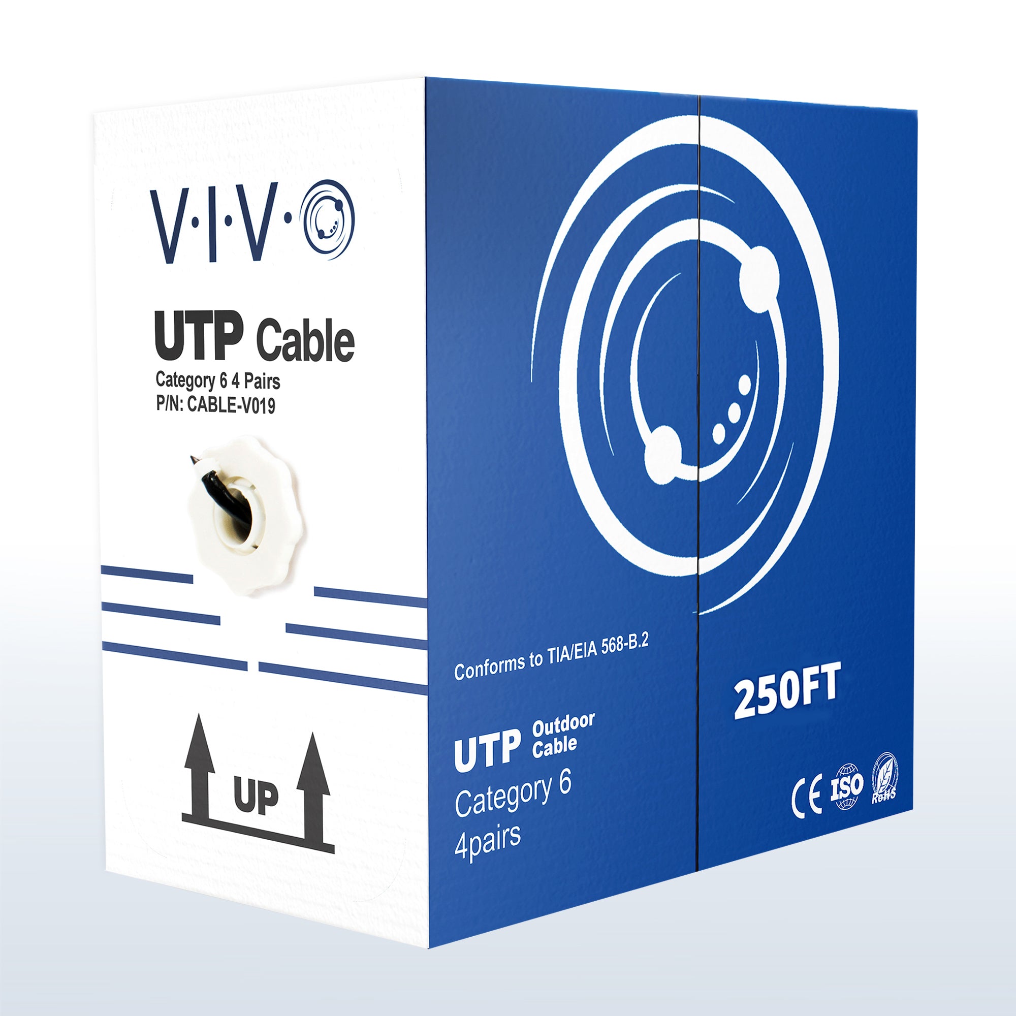 250ft Cat6 Outdoor Ethernet Cable