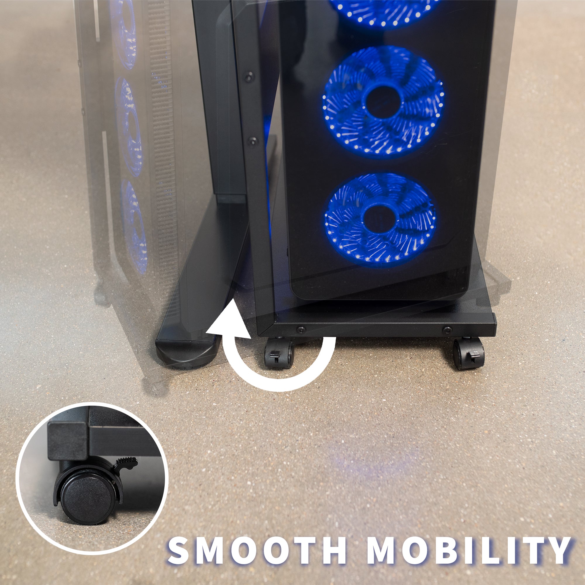 PC Cart with Storage