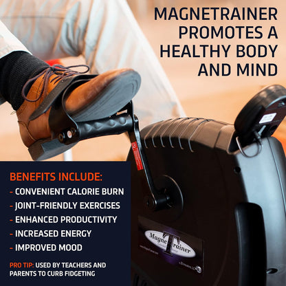 Mini Exercise Bike Arm and Leg Exerciser for Better Health