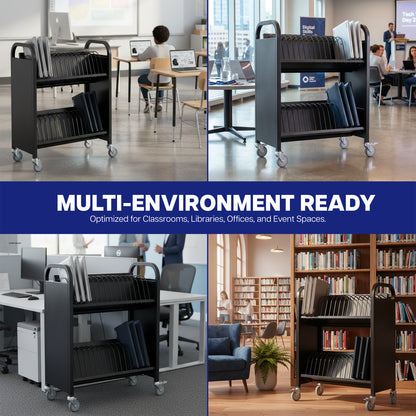 32-Bay Laptop and Table Open Charging Station
