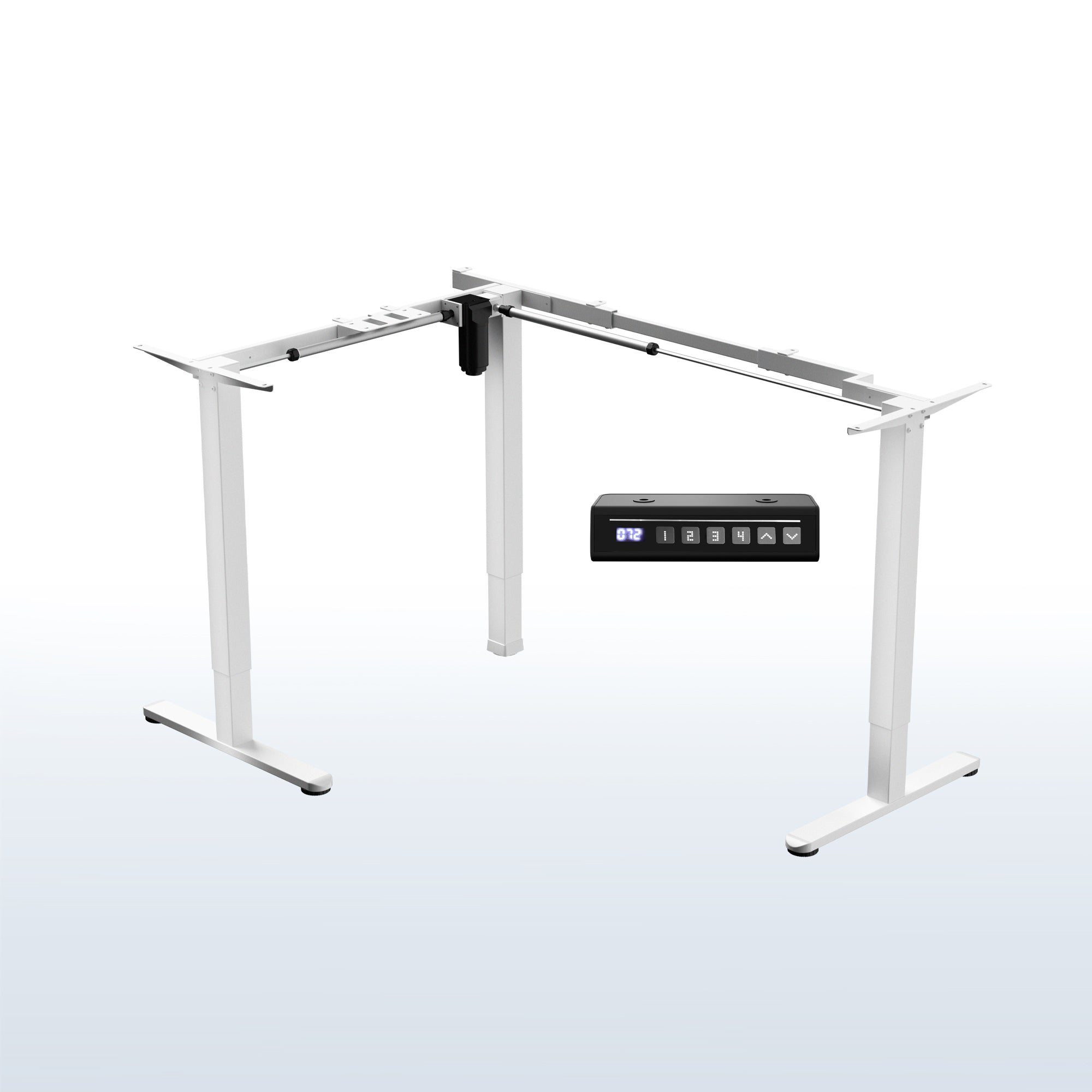 E3 Series - Corner Electric Single Motor Desk Frame