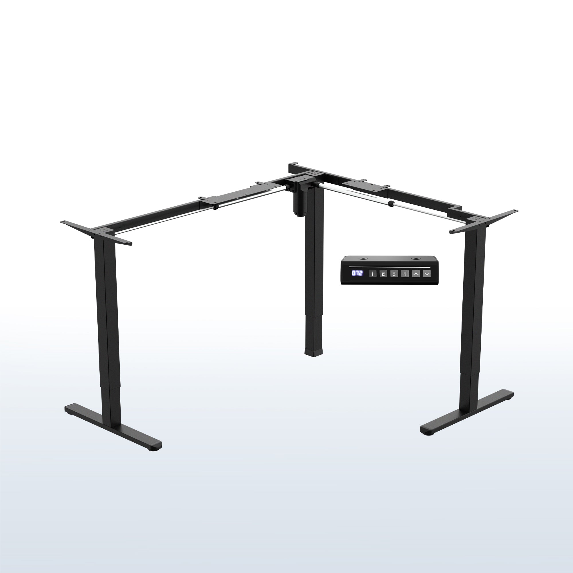 E3 Series - Corner Electric Single Motor Desk Frame