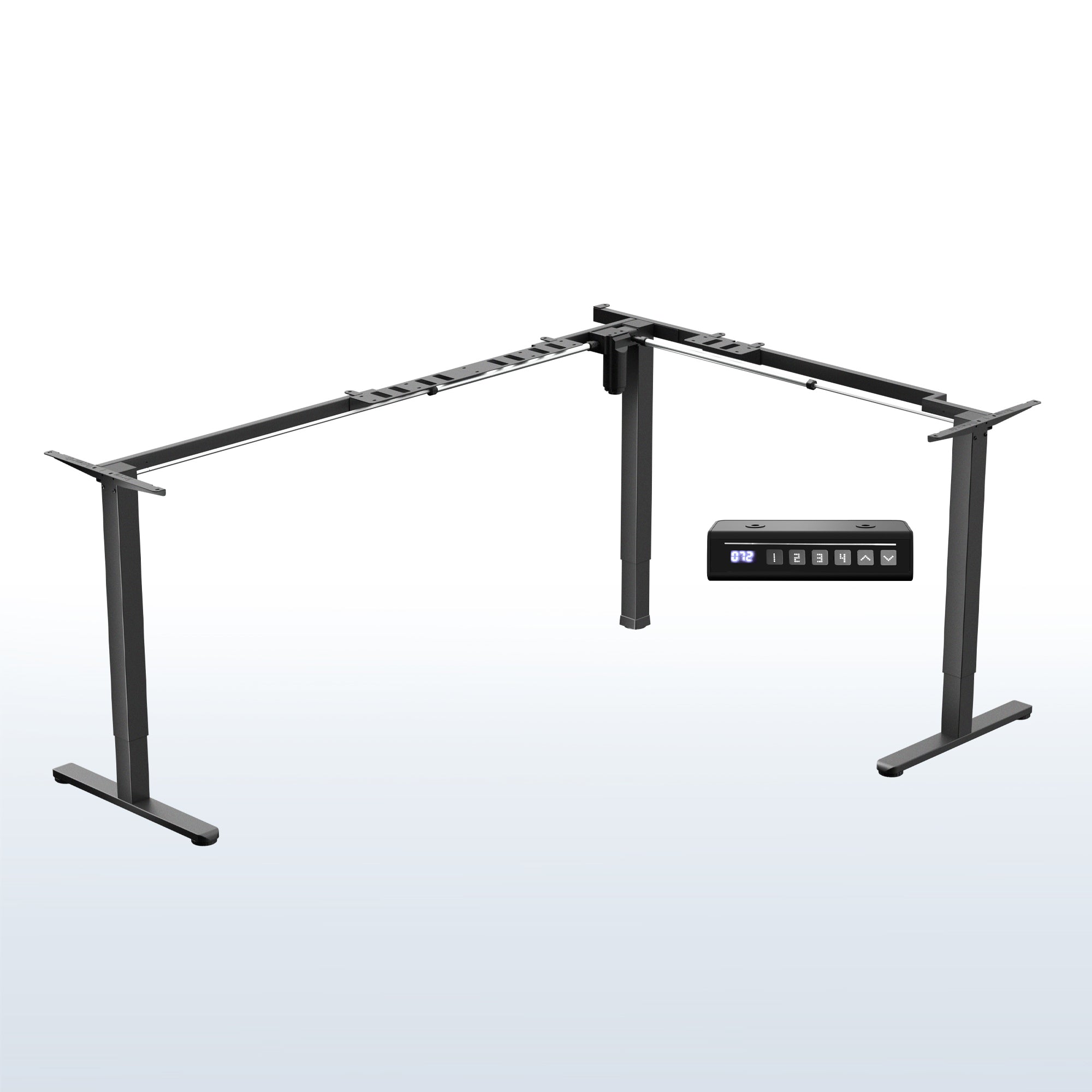 E3 Series - Corner Electric Single Motor Desk Frame