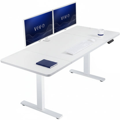 Sturdy sit or stand active workstation with adjustable height using smart control panel.
