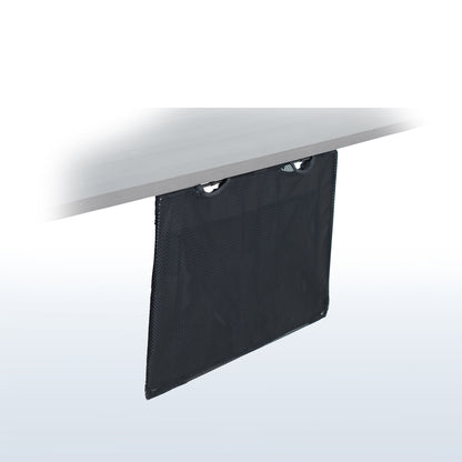 Cable Management Desk Organizer helps reduce workspace clutter by routing and concealing cables and power strips.