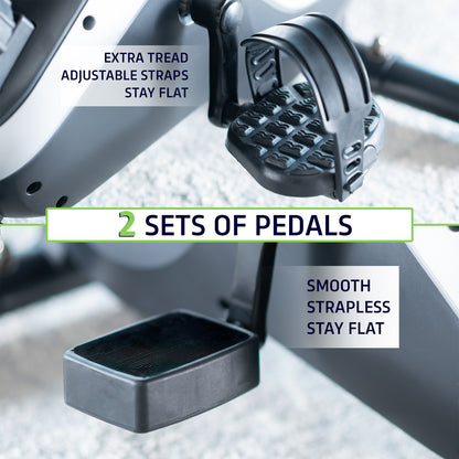 Bike Pedal Exerciser Bike (VIVE Model) with 2 Sets of Pedals