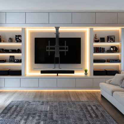 Motorized Large TV Mount with Remote Control