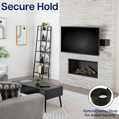 Optional safety strap included for additional security 