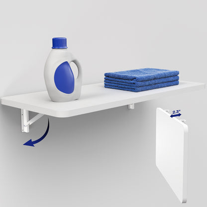 Wall Mounted 43" x 18" Folding Workbench