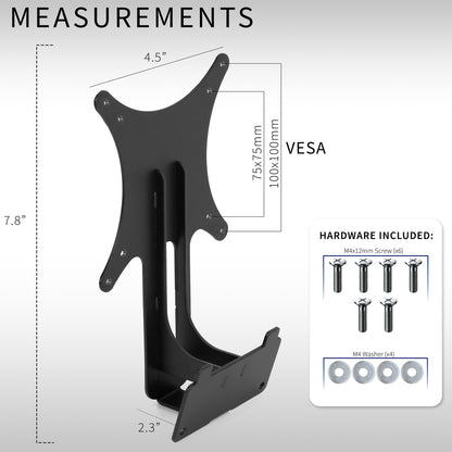 VESA Adapter Designed for the Compatible Samsung UR591C Series allows your non VESA compatible monitor to be mounted to a stand of your choice.