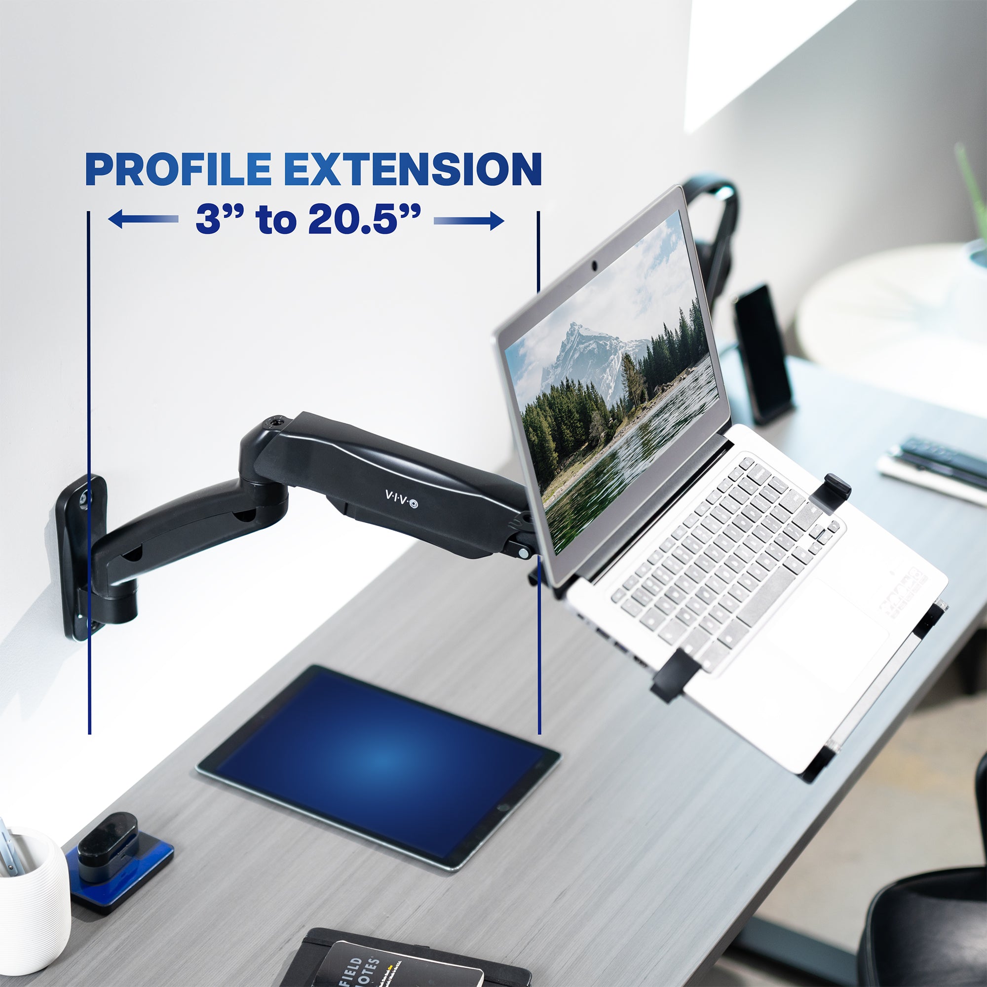 Profile extension 3" to 20.5" 