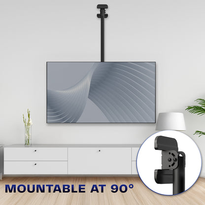 Large 50” to 100” TV Ceiling Mount with Extension Pole