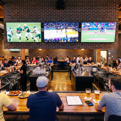Pop-Out TV Tilting 1x3 Video Wall Mounts - 37” to 65” Screens