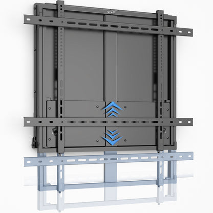 PRO 75”-90” inch Manual Height Adjustable TV and Display Wall Mount