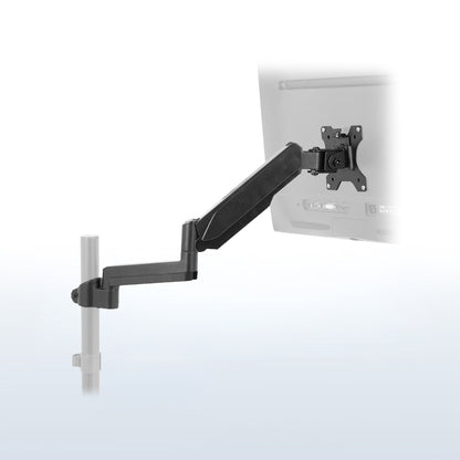 Pneumatic arm for pole mount.