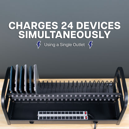 24-Device Open Charging Station