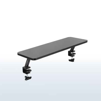 Heavy-duty clamp-on desk converter monitor riser.