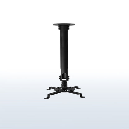 Universal extending ceiling projector mount.