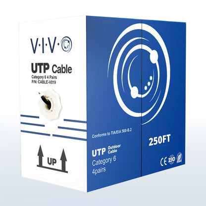 250ft Cat6 Outdoor Ethernet Cable