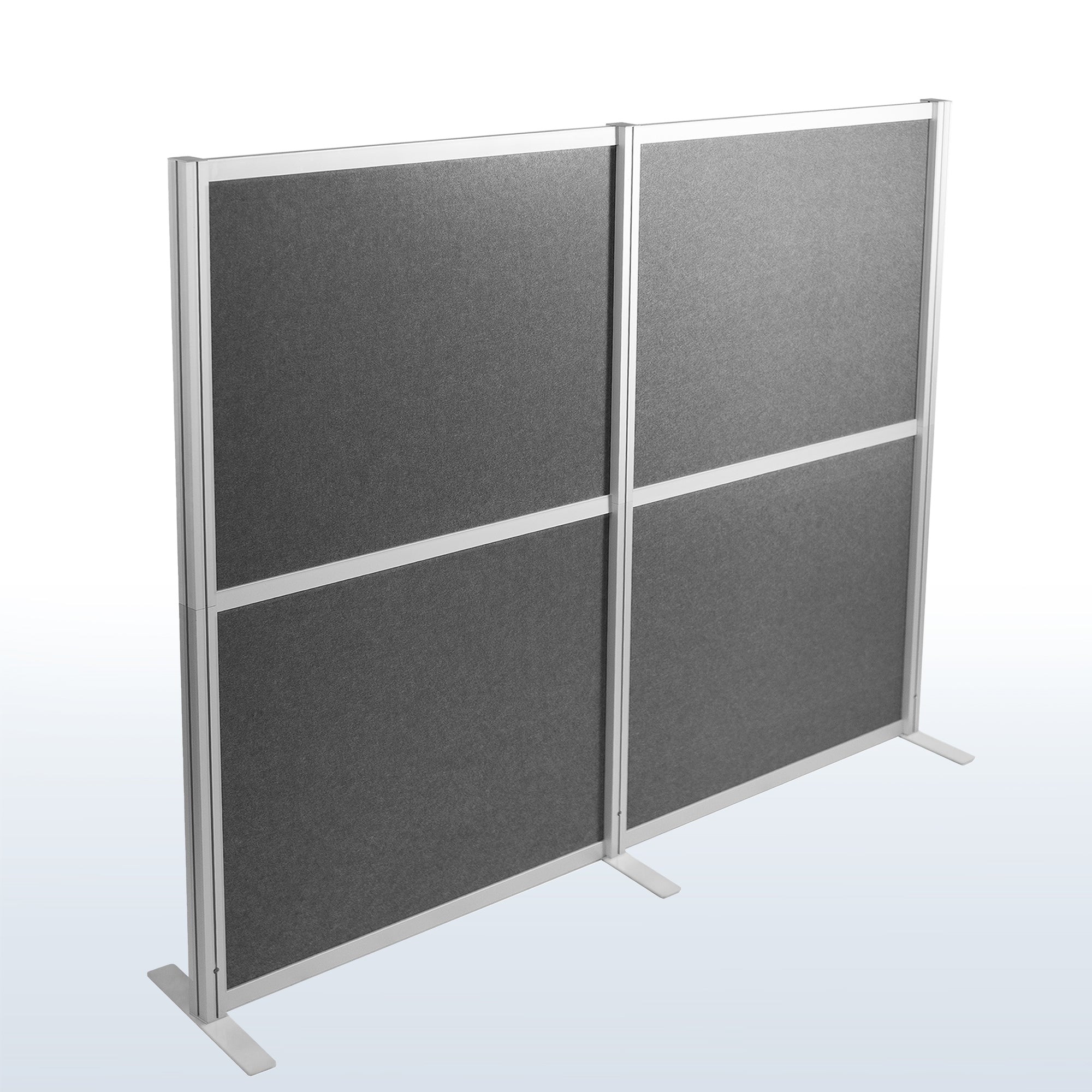 Two, three, or four optional privacy room dividers.