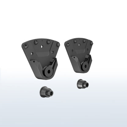 No Stud TV Wall Mount for 32” to 100” Screens on a white and blue gradient background