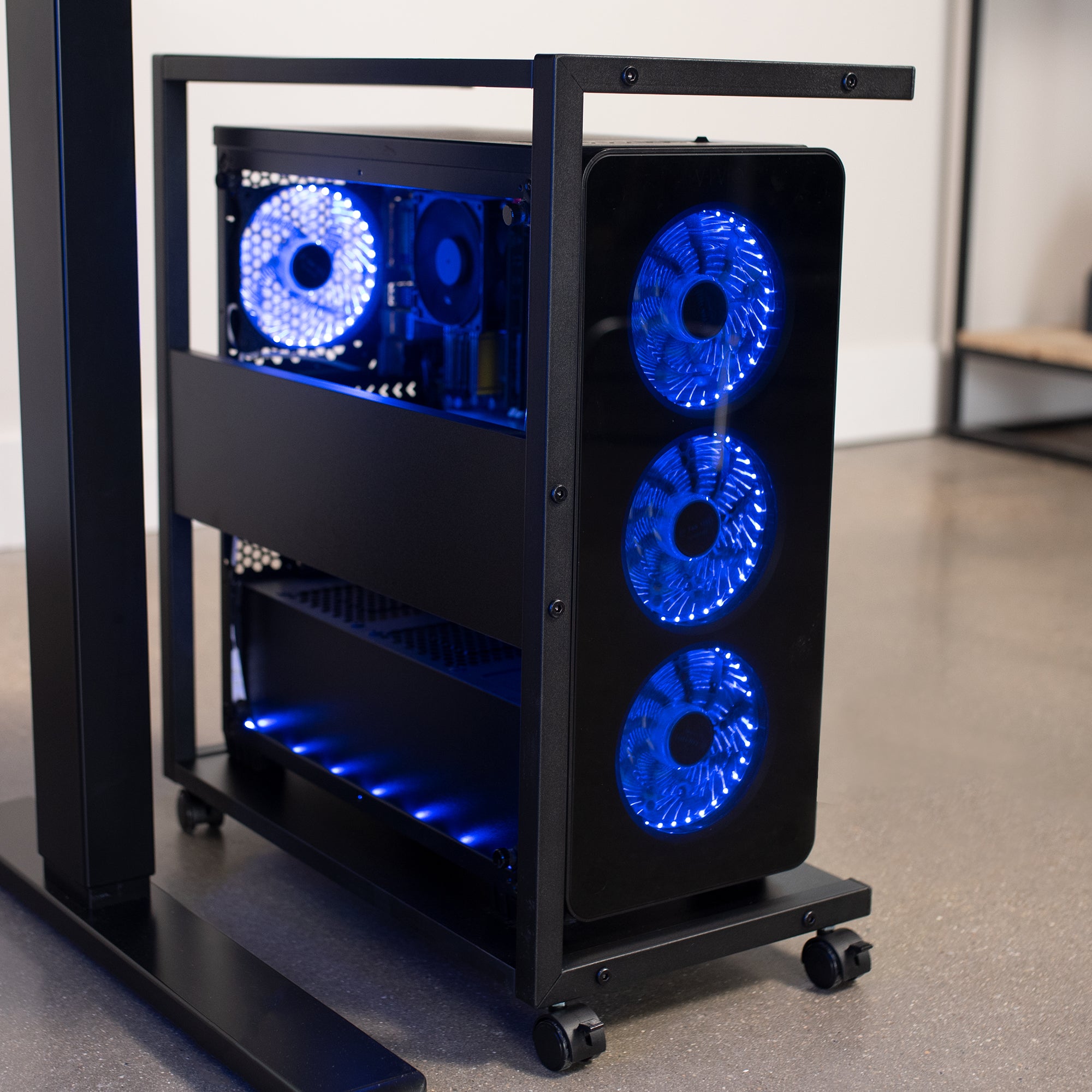 PC Cart with Storage