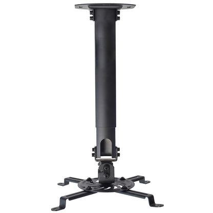 Universal extending ceiling projector mount.